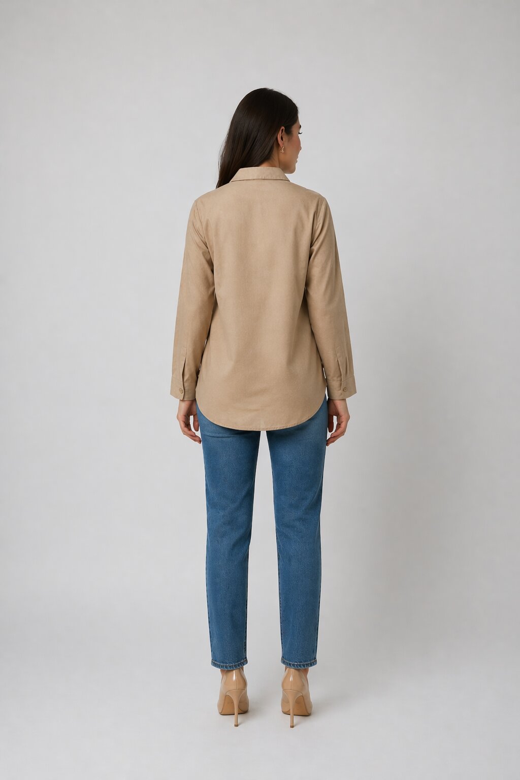 Drona Tuscan embroidery cotton shirt