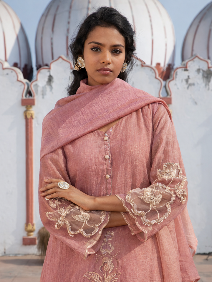 Mihika peony full work suit set