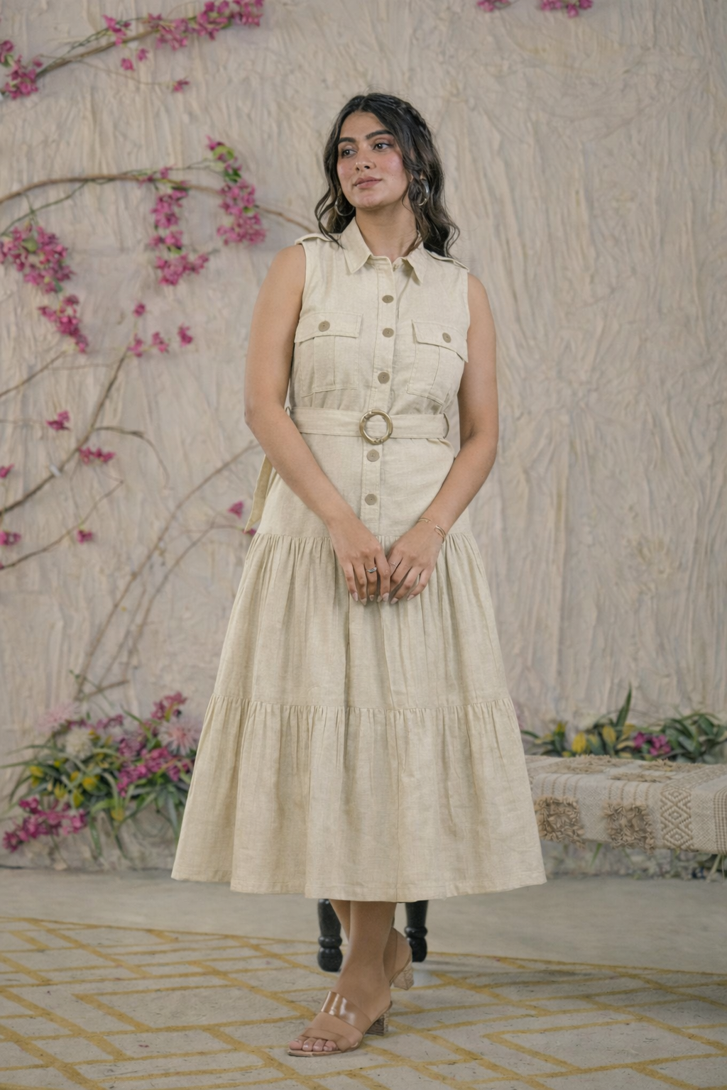 Ridhika Tuscan cotton dress