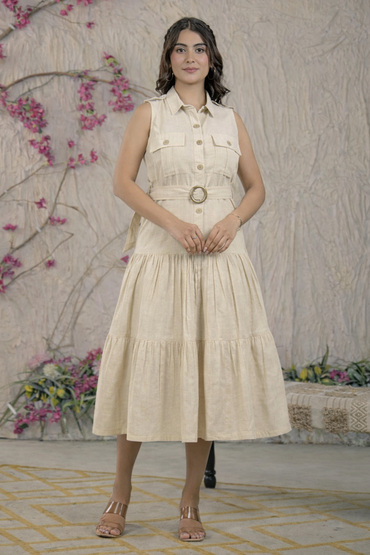 Ridhika Tuscan cotton dress