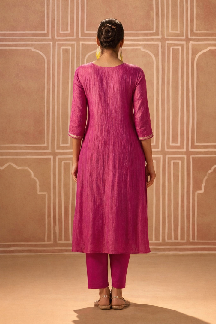 Shireen Taffy Full Work Premium Heavy Suit Set