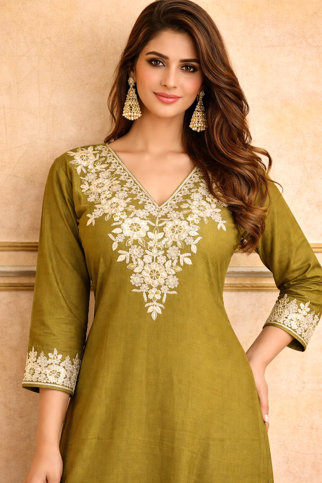 Bahara Thyme Embroidered Suit Set