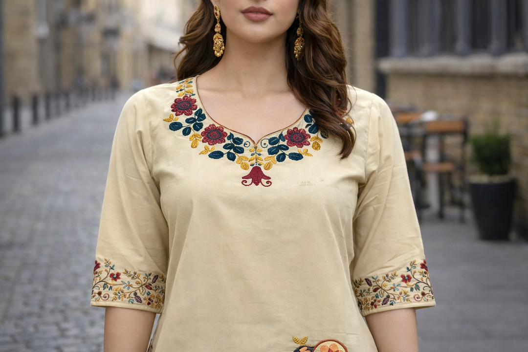 Bahara Angel Embroidered Co-ord Set