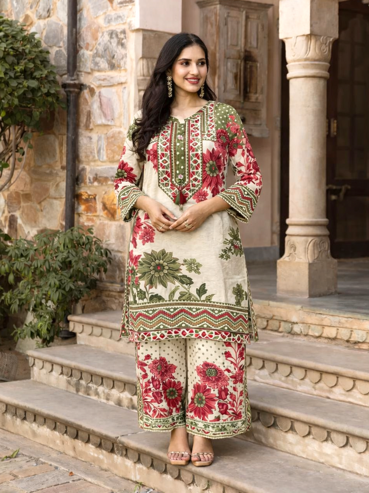 Reet brink printed co-ord set