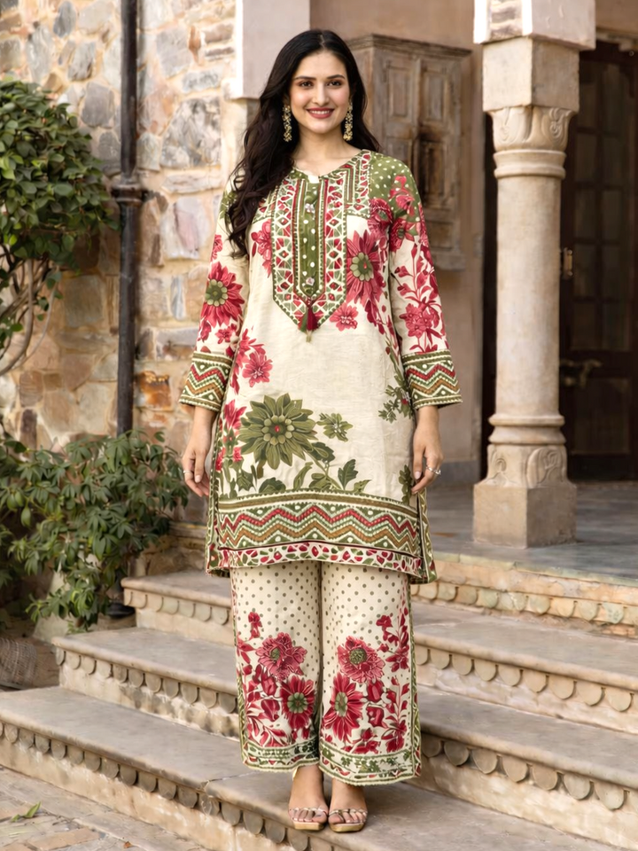 Reet brink printed co-ord set