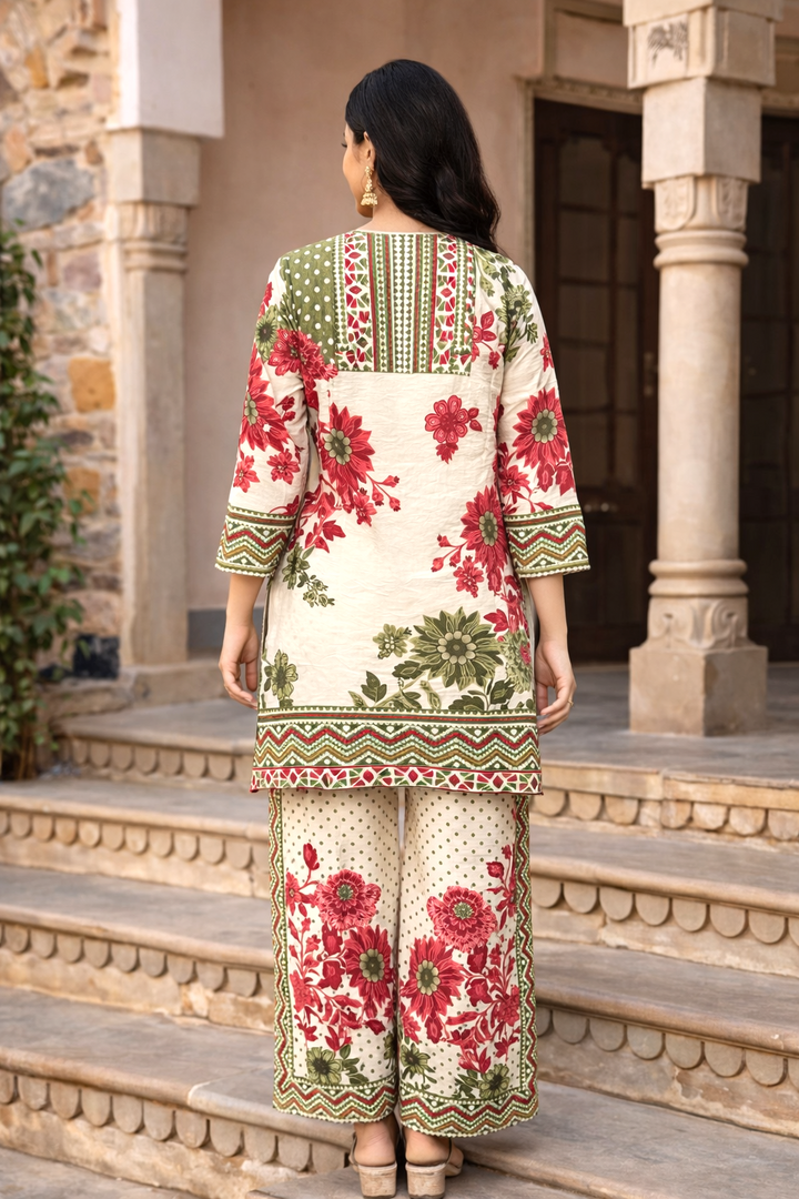 Reet brink printed co-ord set