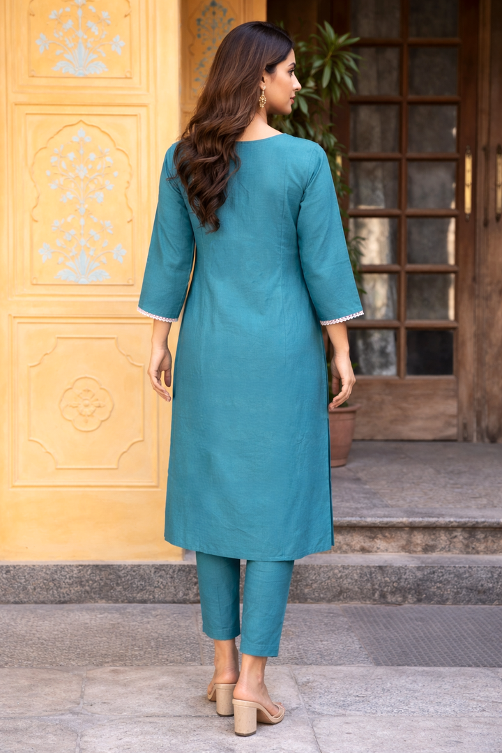 Bahara Horizon Embroidered Suit Set