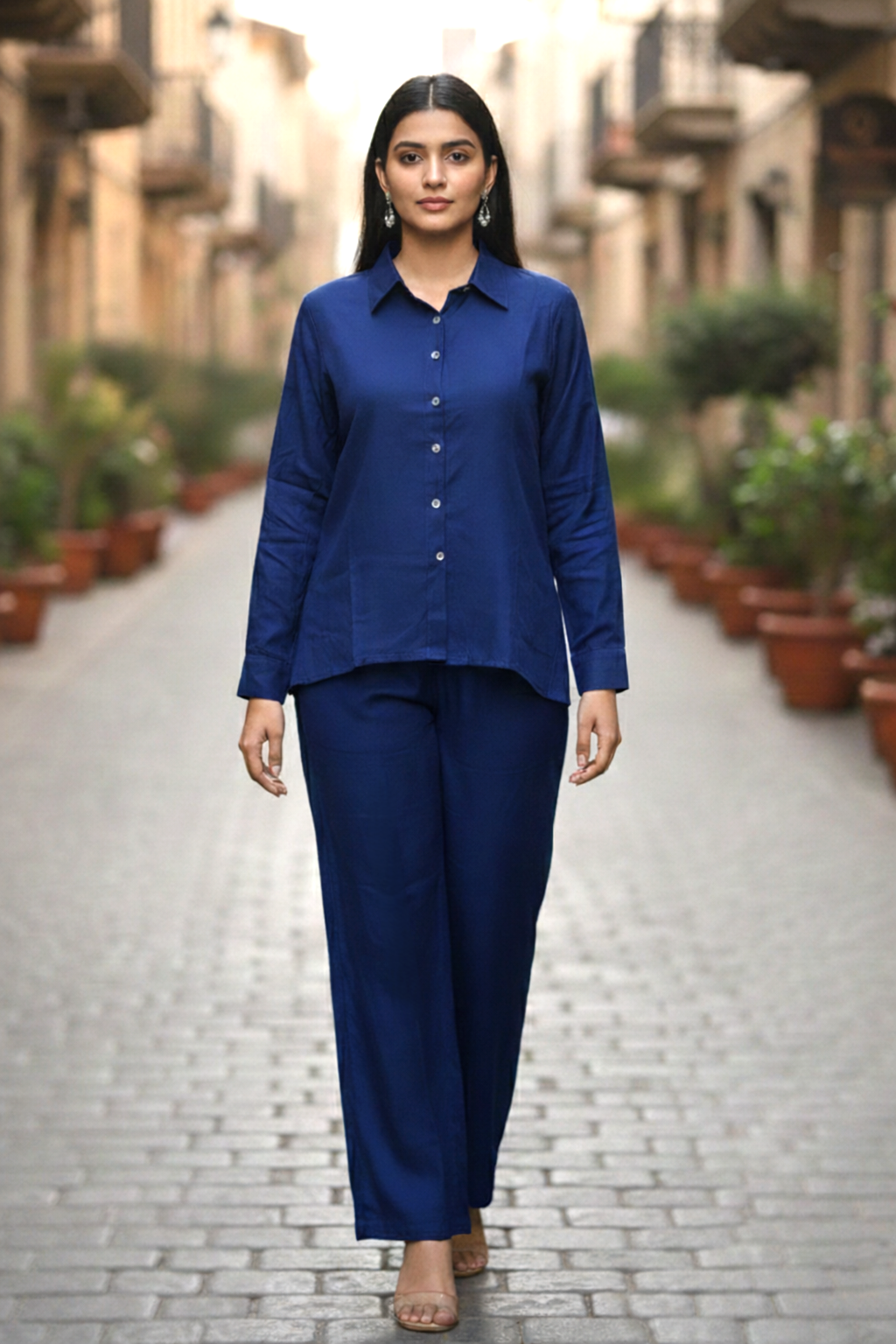 Midushi Tiffany Embroidery co-ord set