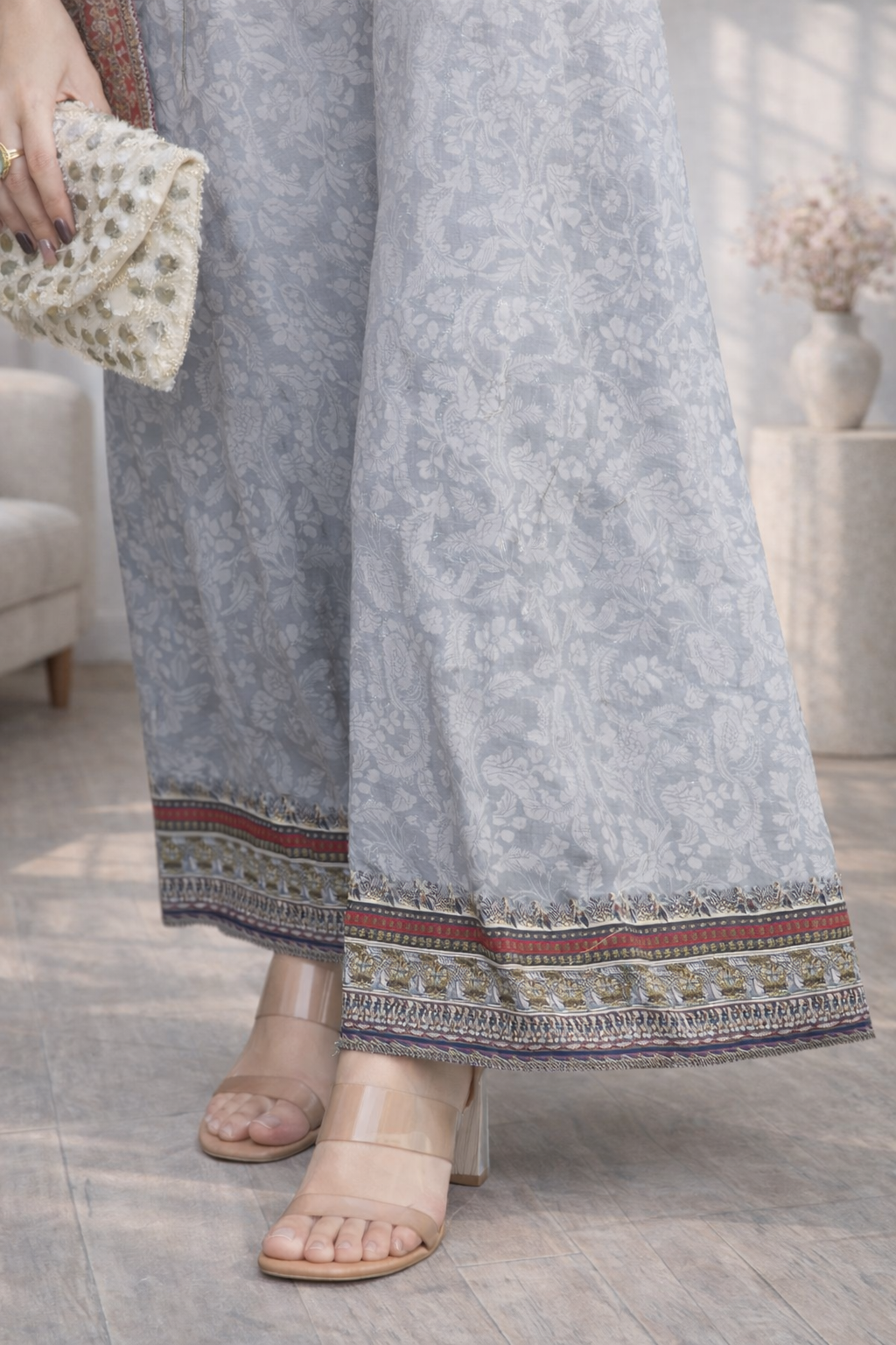 Palash cloud printed Co-ord set