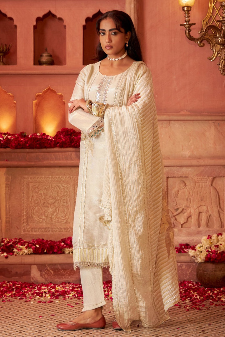 Mihika angel full work heavy suit set