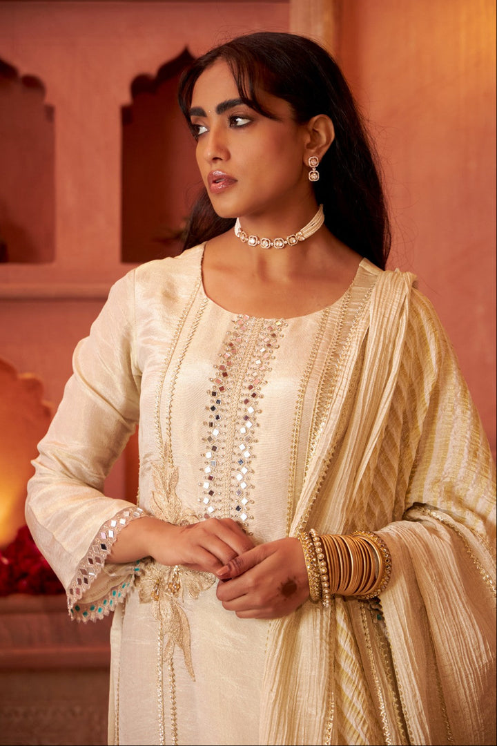 Mihika angel full work heavy suit set