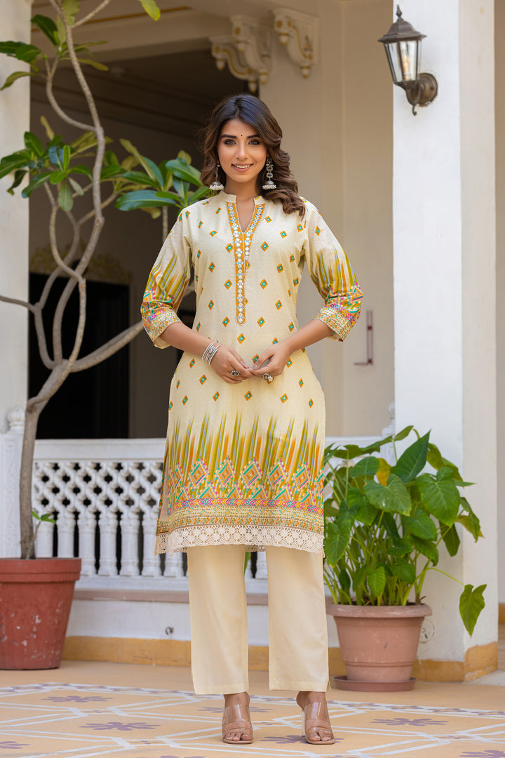 Arpita Amber Cotton Embrodiery Suit set