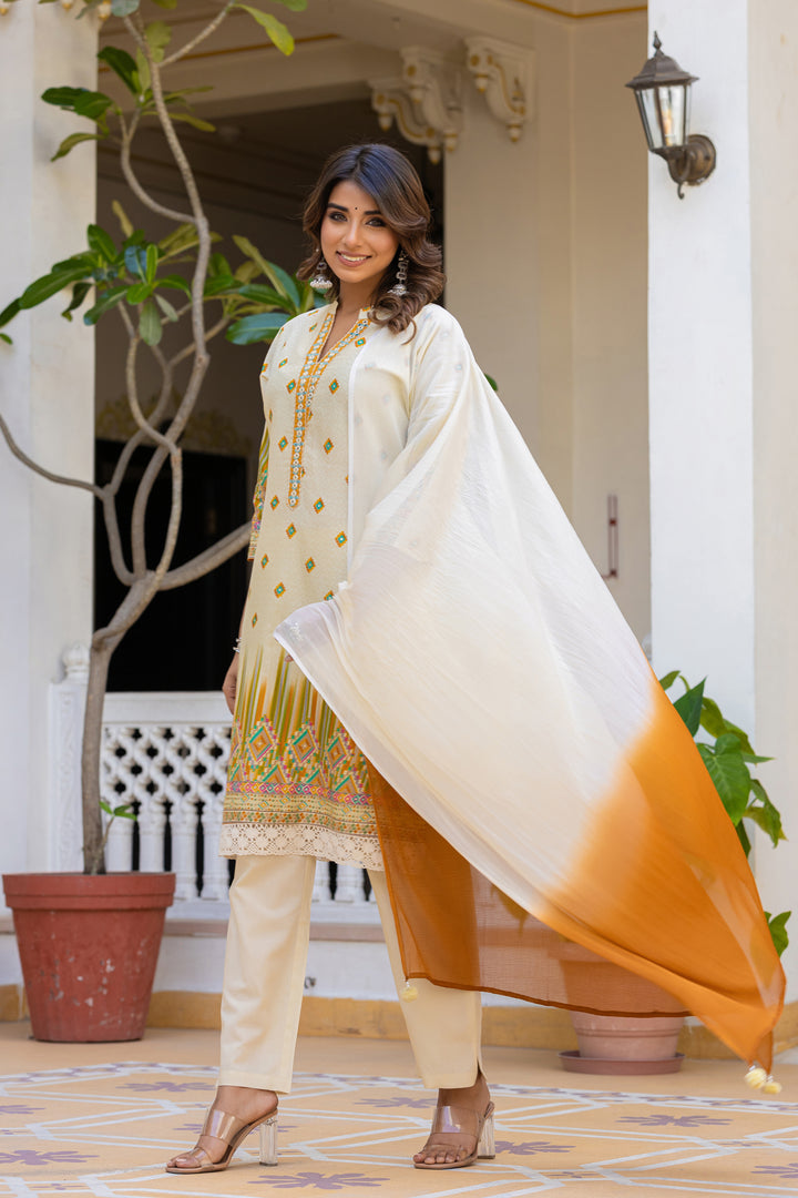 Arpita Amber Cotton Embrodiery Suit set