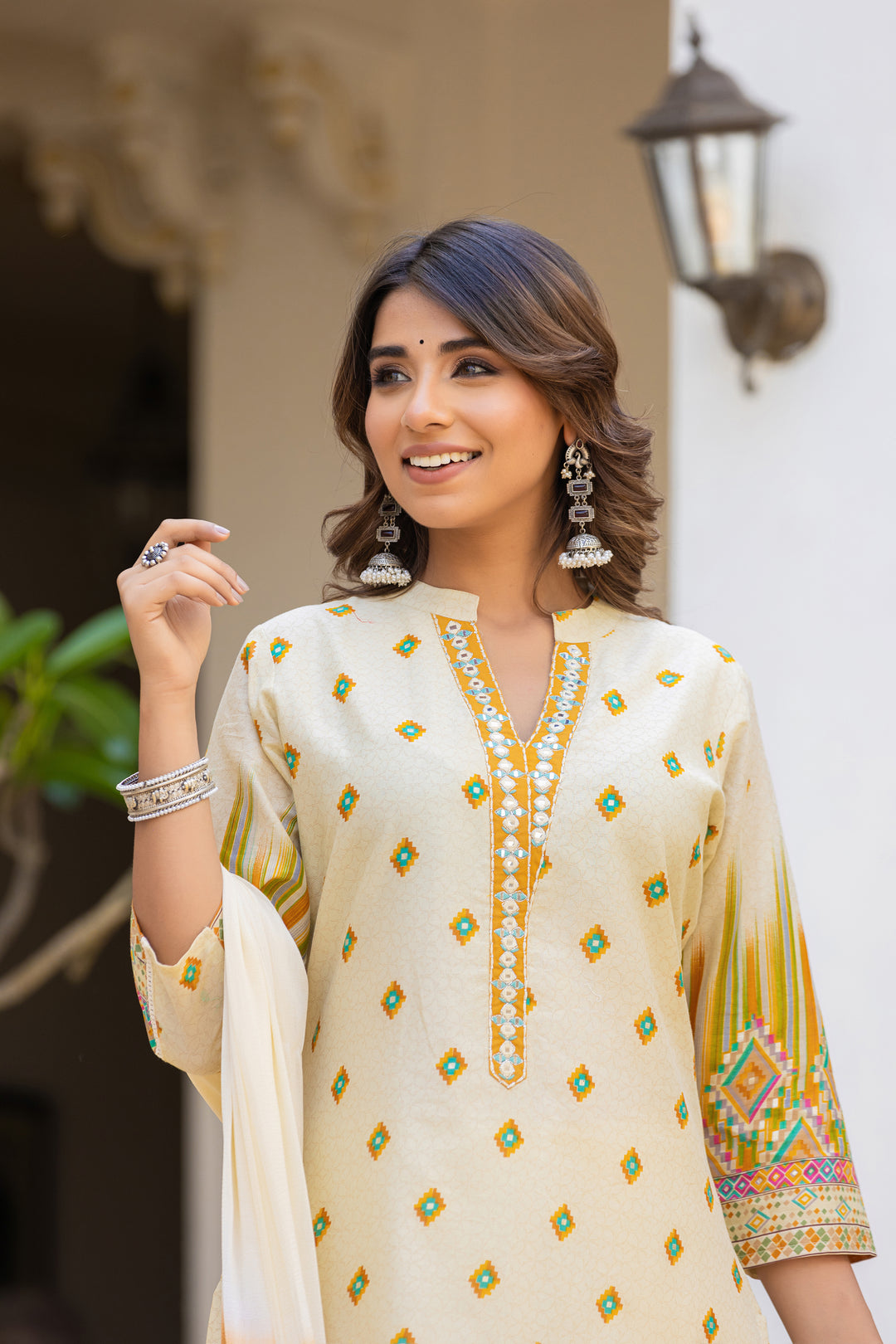 Arpita Amber Cotton Embrodiery Suit set