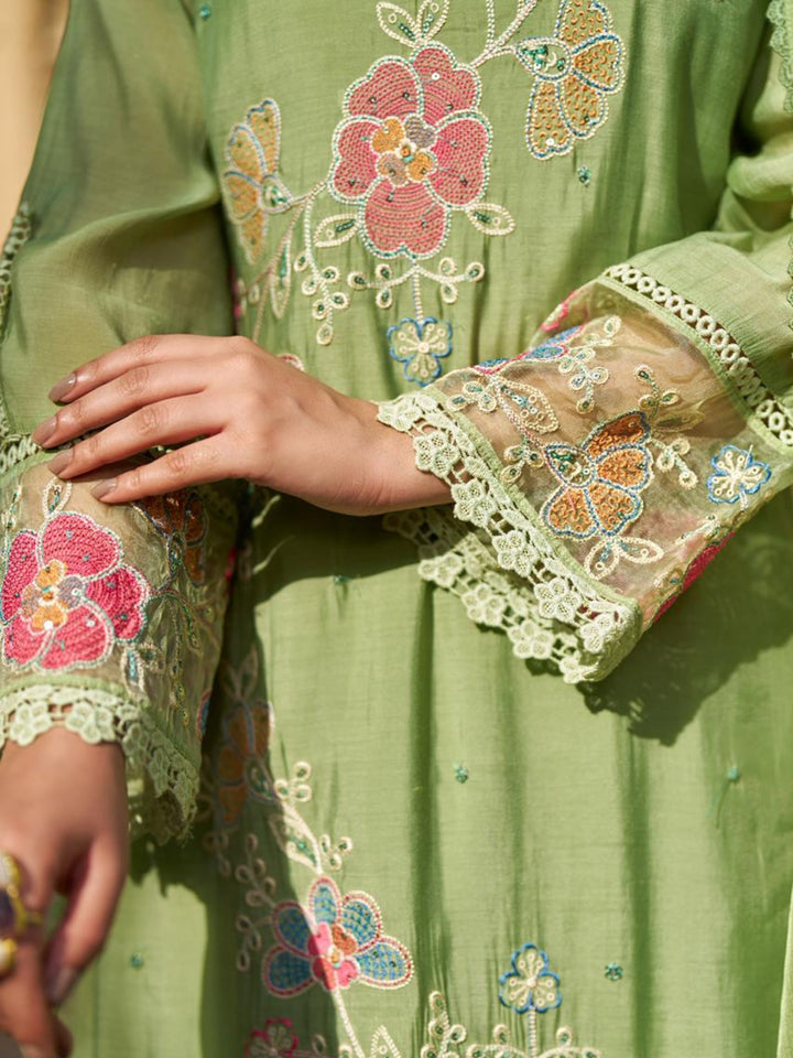 Dagdai Aspar Full Work Lawn Suit Set