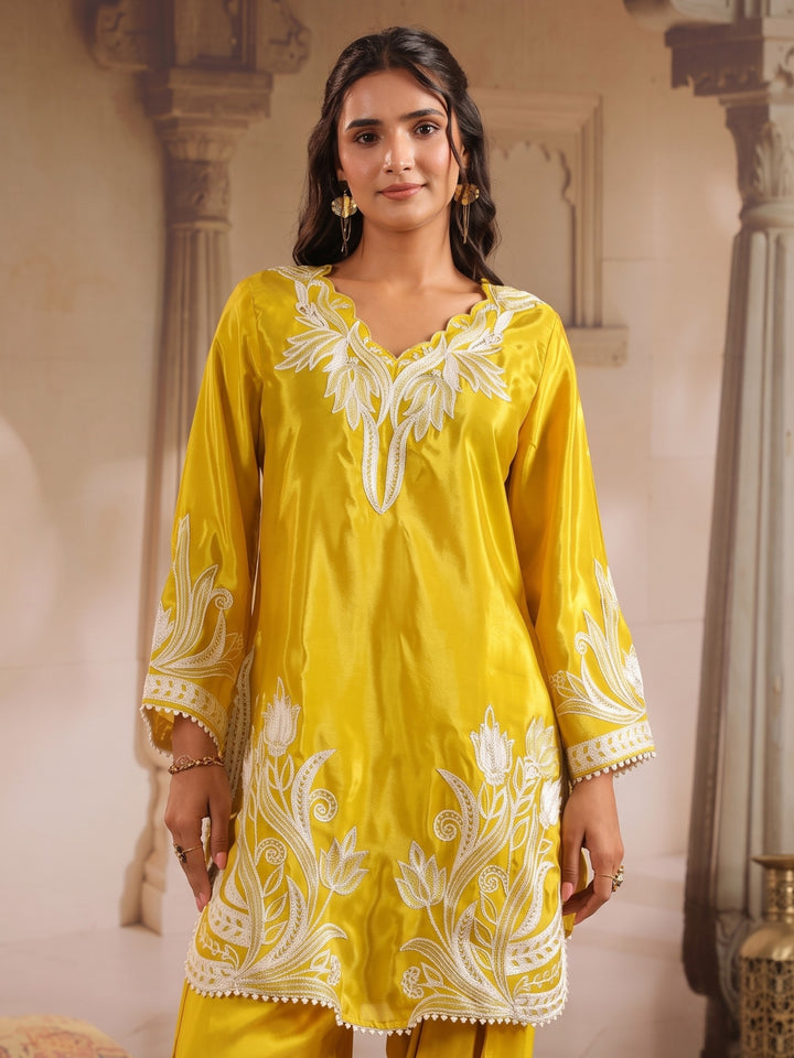Dagdai Sunshine Embroidery Farshi Suit Set