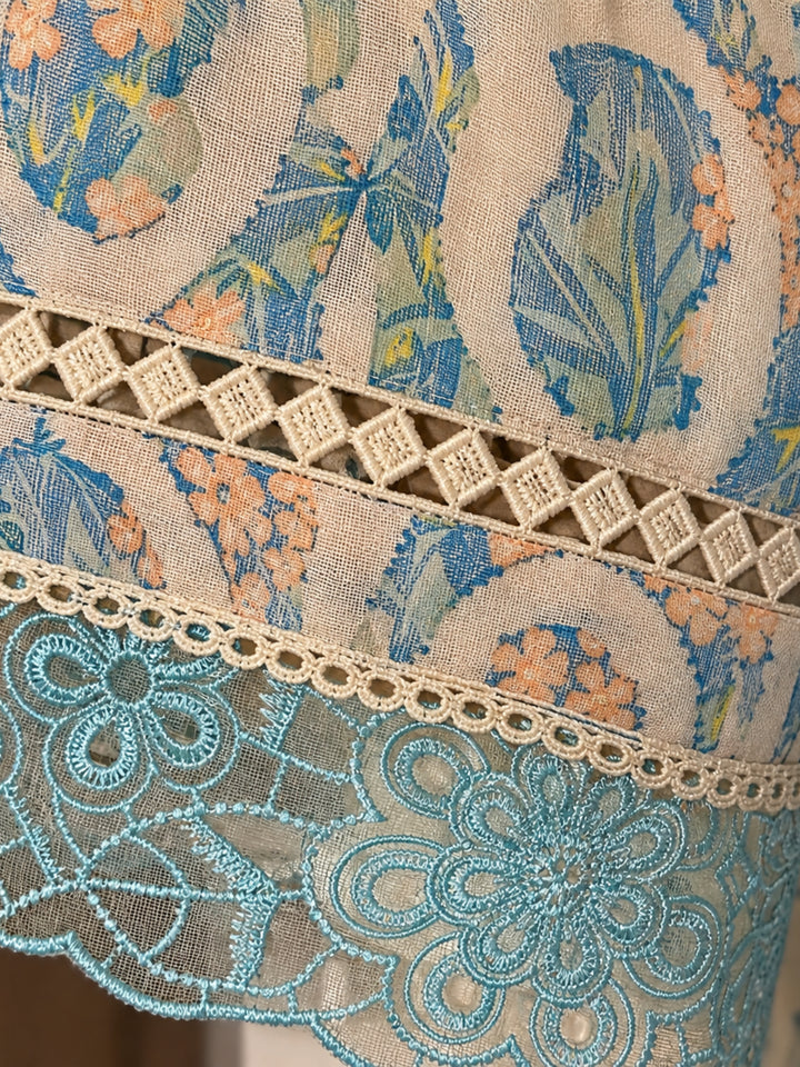 Dagdai Yin Embroidery Cotton Suit Set