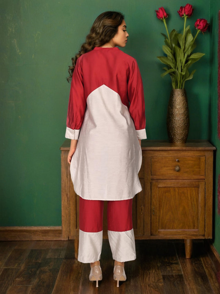 Sharanya Rouge Work Co-ord Set