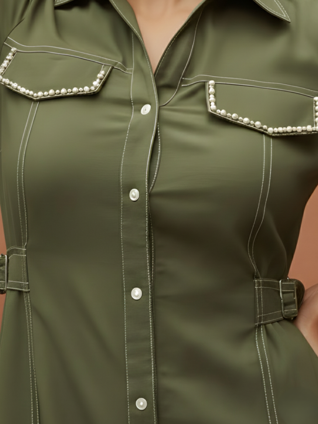 Ivanka Luner cotton dress