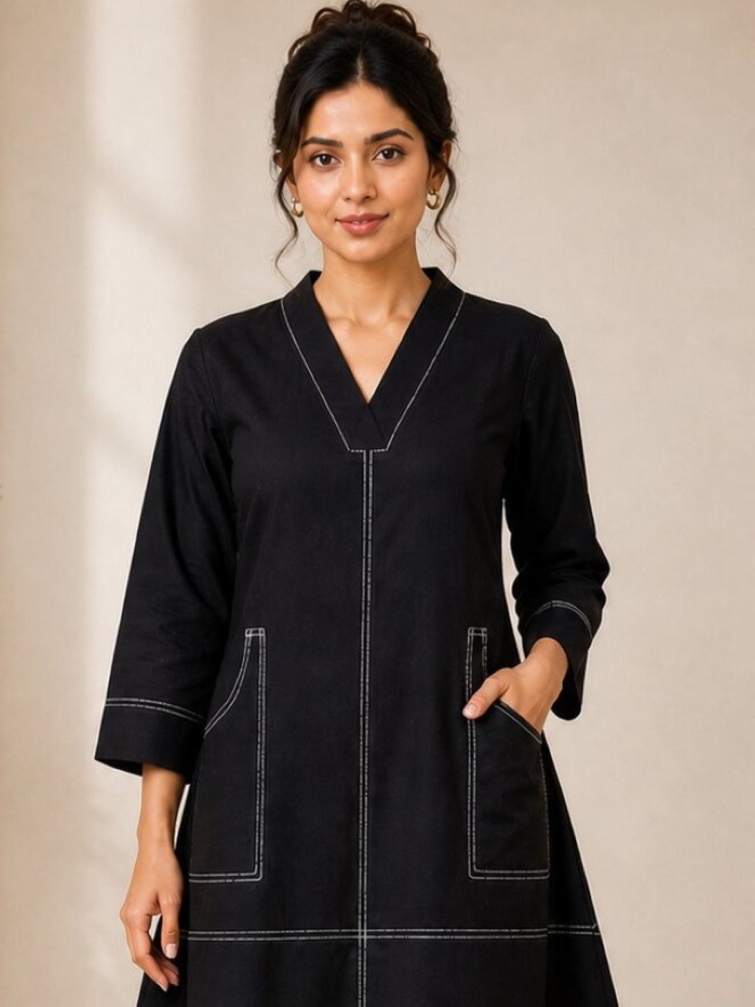 Akshara pitch cotton dress
