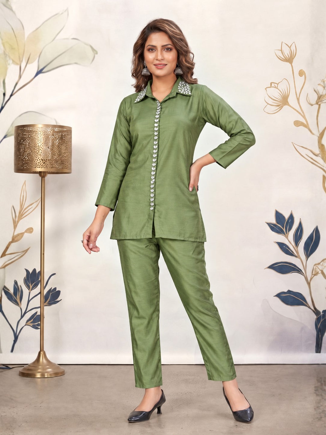 Divya Fern Work co-ord set
