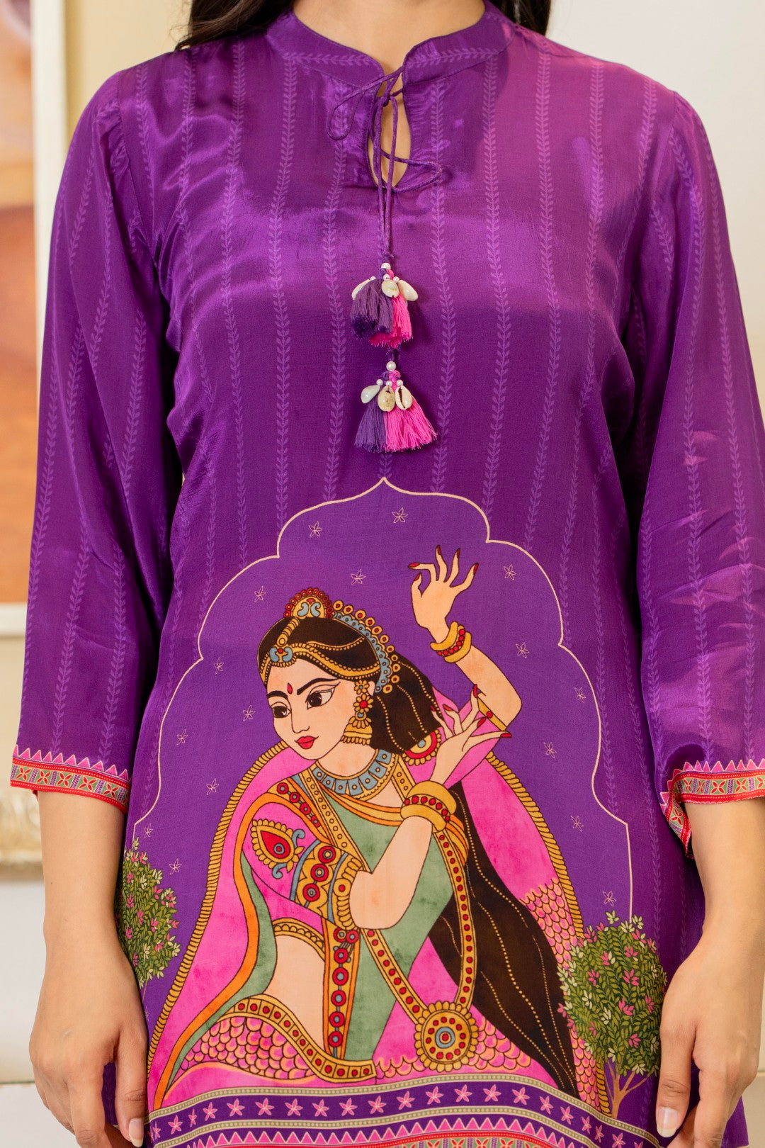 Maurya thistle printed co-ord set