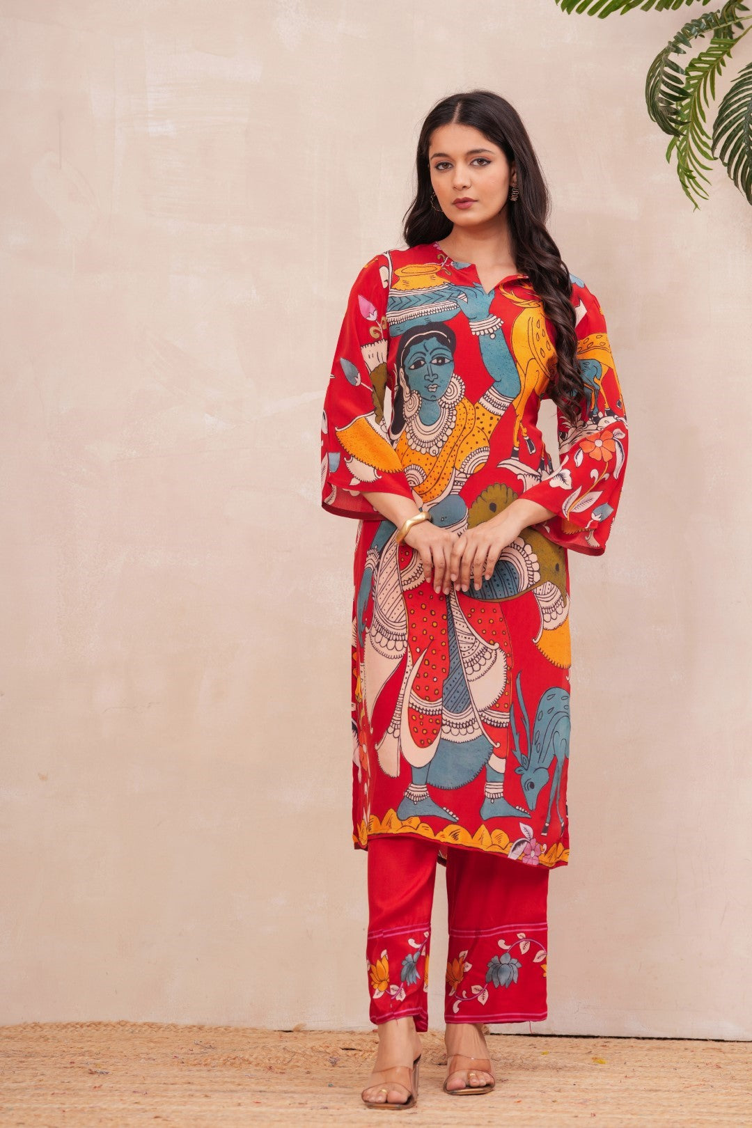 Maurya Cadmium printed kurta pant set
