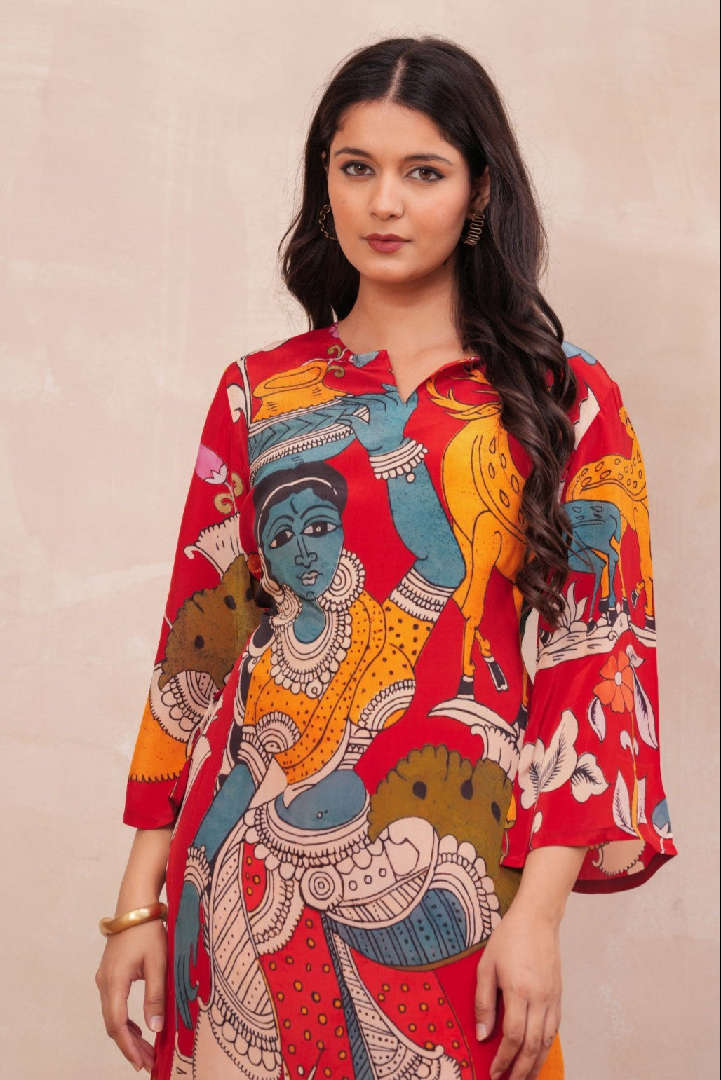 Maurya Cadmium printed kurta pant set