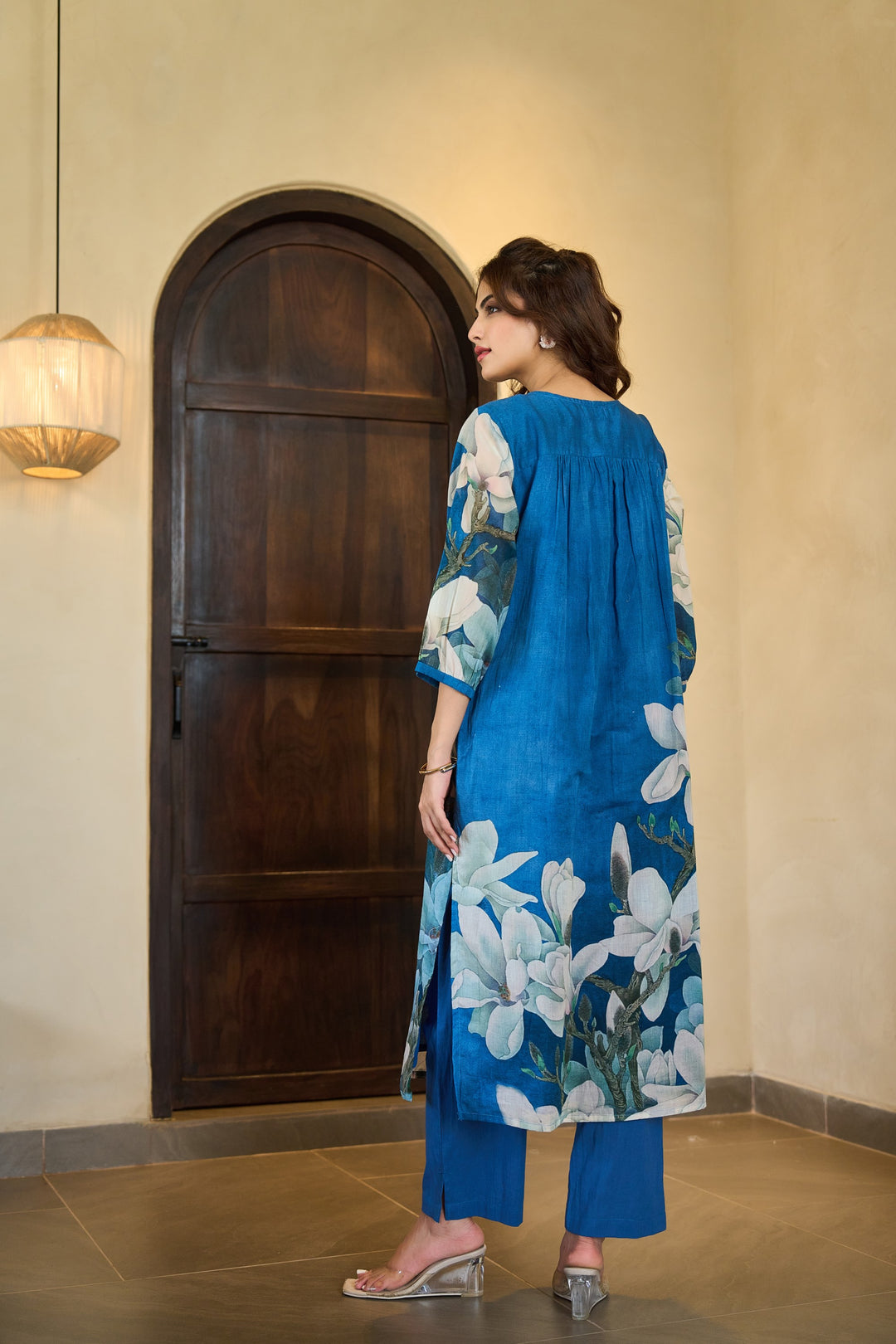 Tiara Hibis kurta pant set