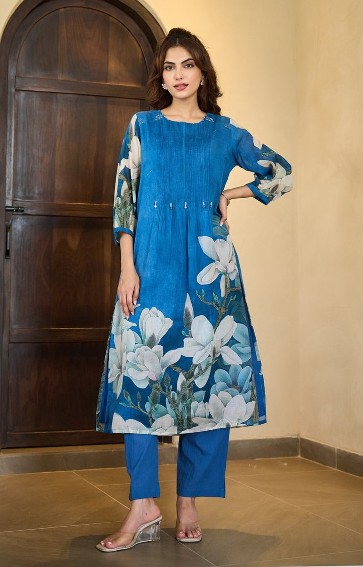 Tiara Hibis kurta pant set