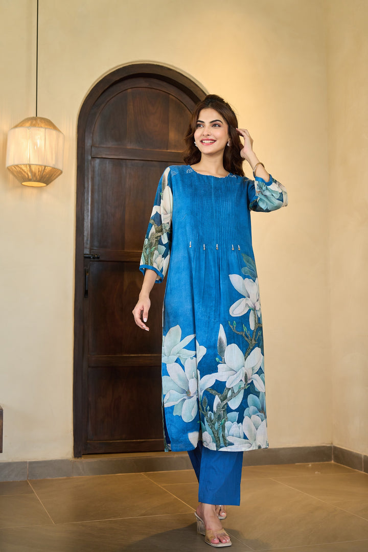 Tiara Hibis kurta pant set