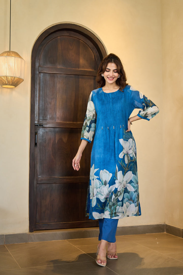 Tiara Hibis kurta pant set