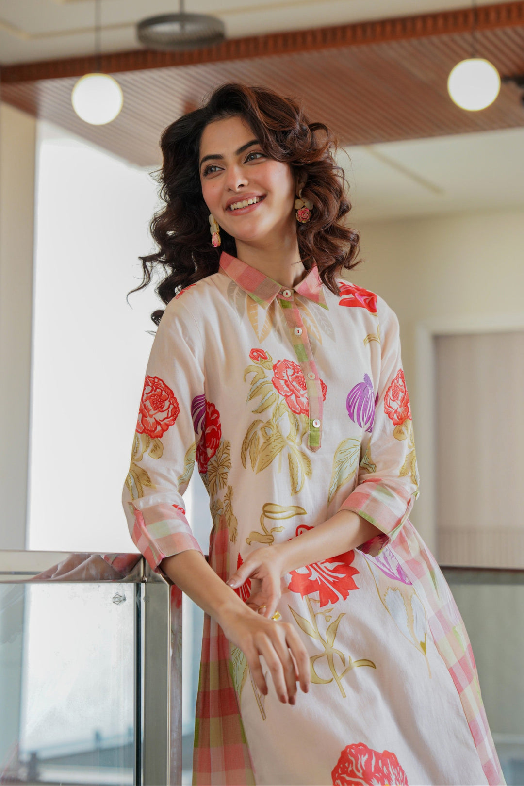 Tiara Vibe Cotton Kurta Pant Set