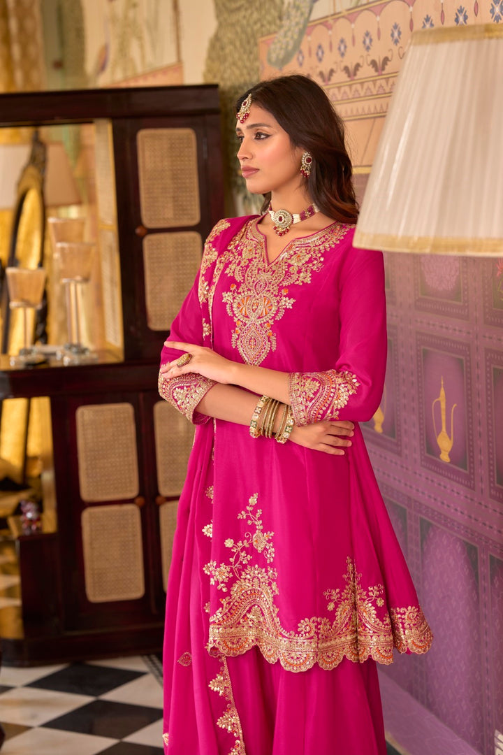 Rangrit Rani full work gharara set