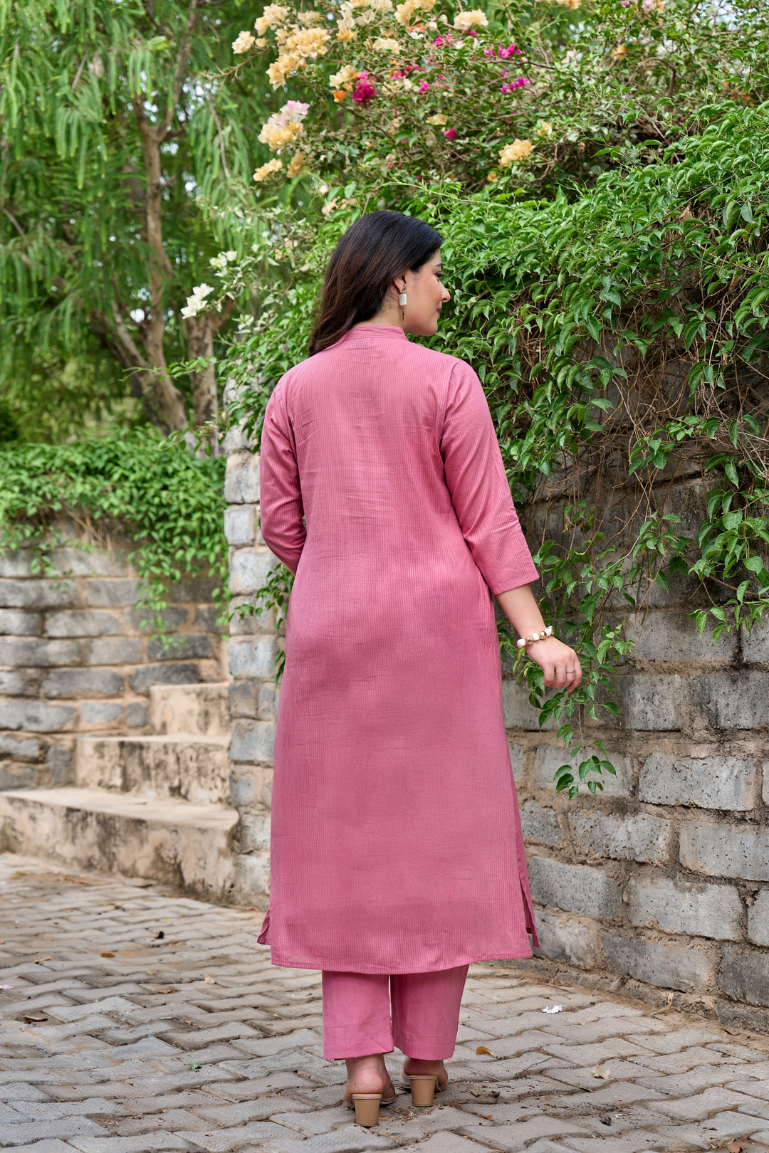 Tiara rouge cotton kurta pant set