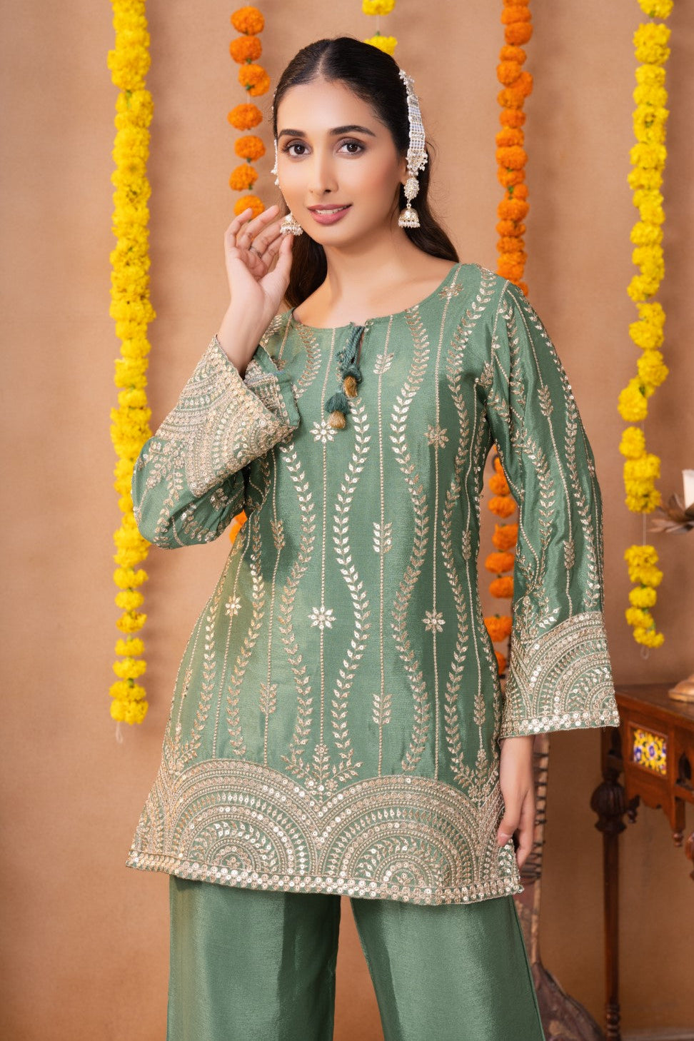 Keya fern work co-ord set