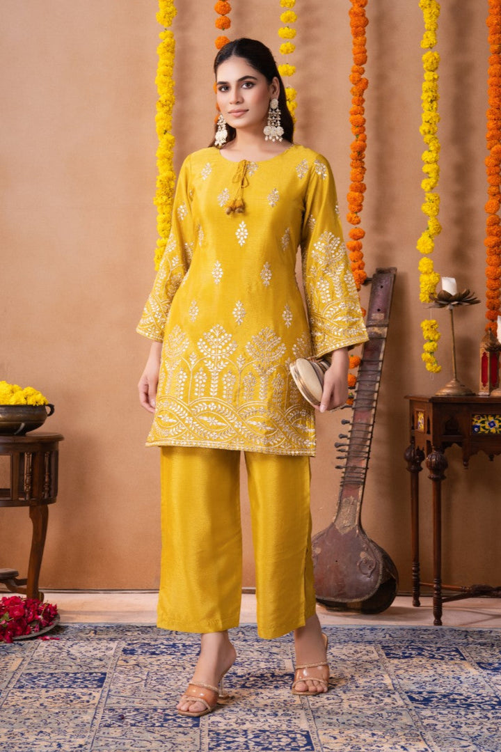 Keya amber work co-ord set