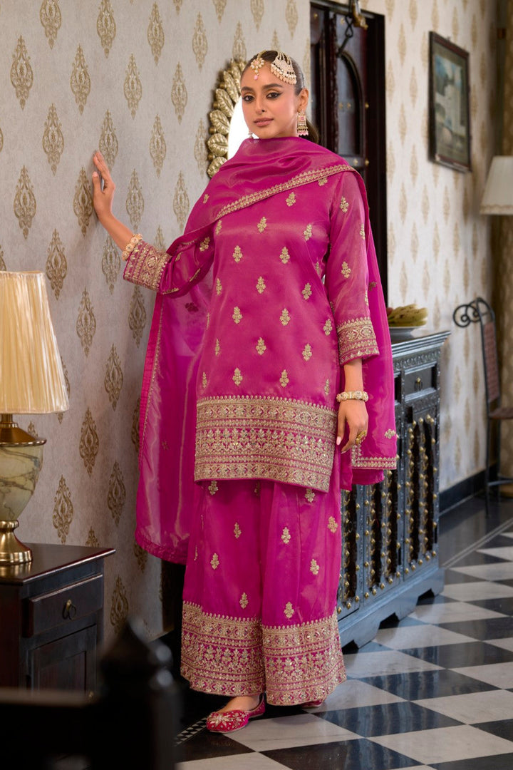 Ashtami Rose Full work Premium suit set