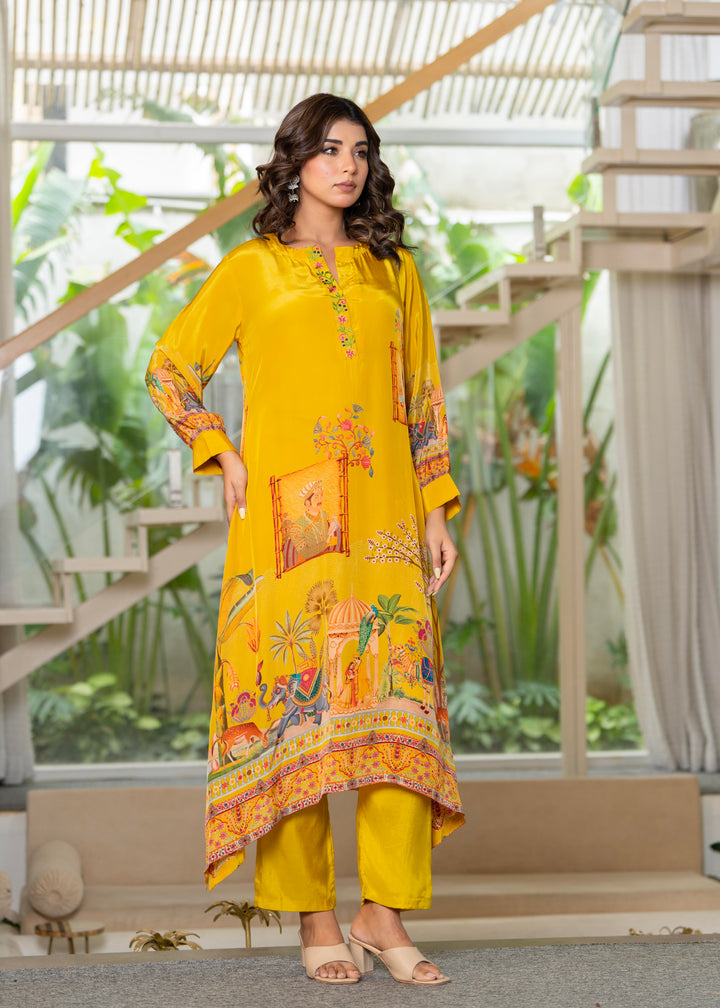 Maurya Goldy kurta pant set