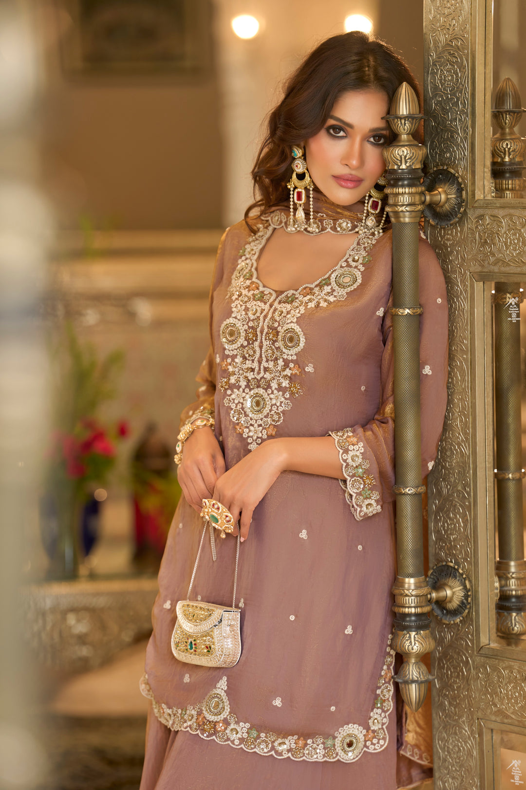 Bala blush full work suit set