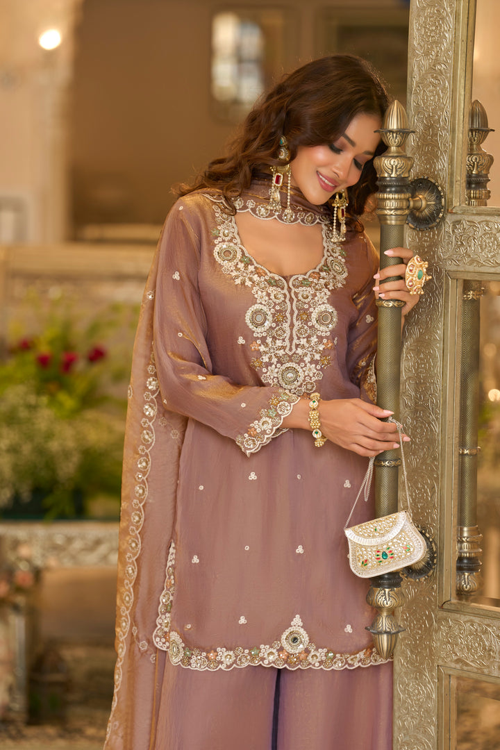 Bala blush full work suit set