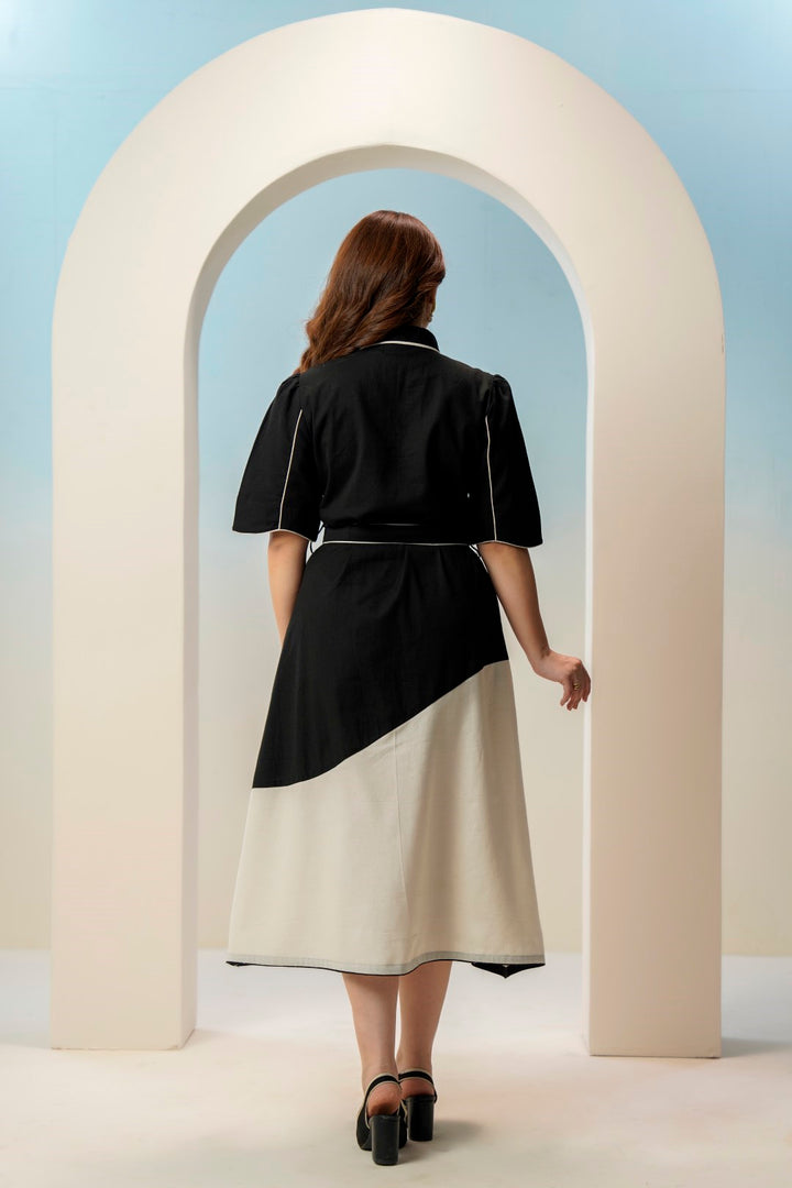 Tatva jet cotton dress