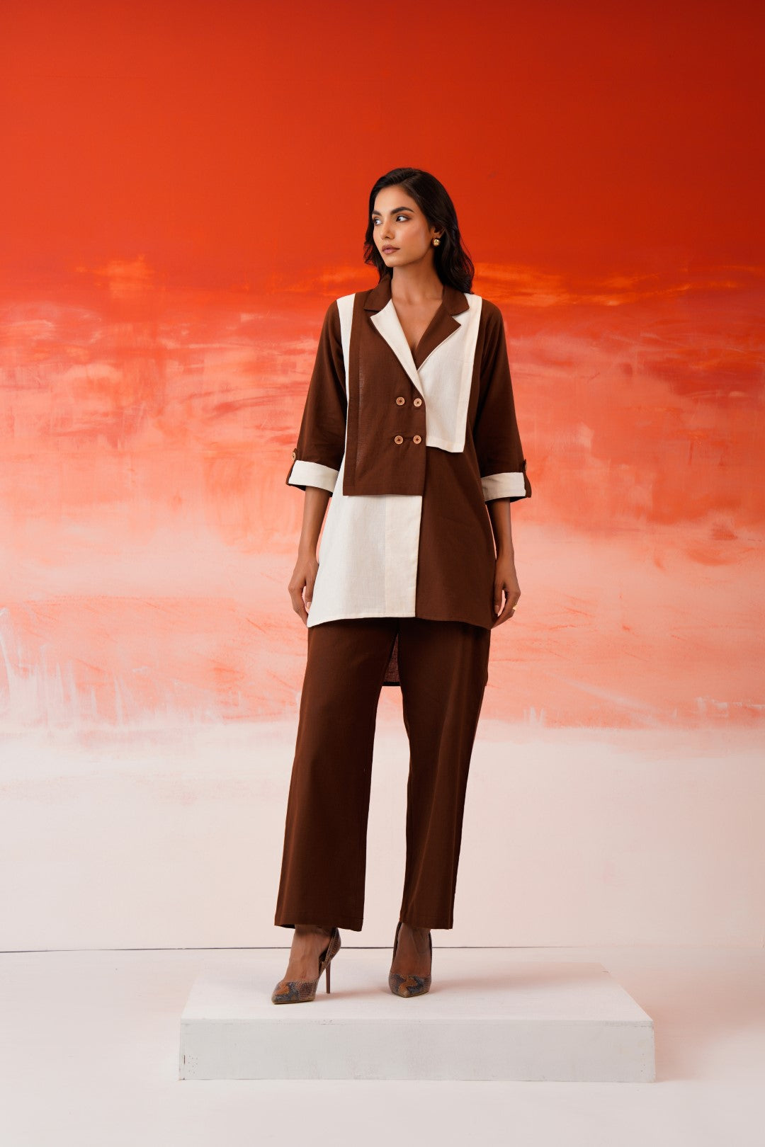 Tatva Hazel Cotton Co-ord Set