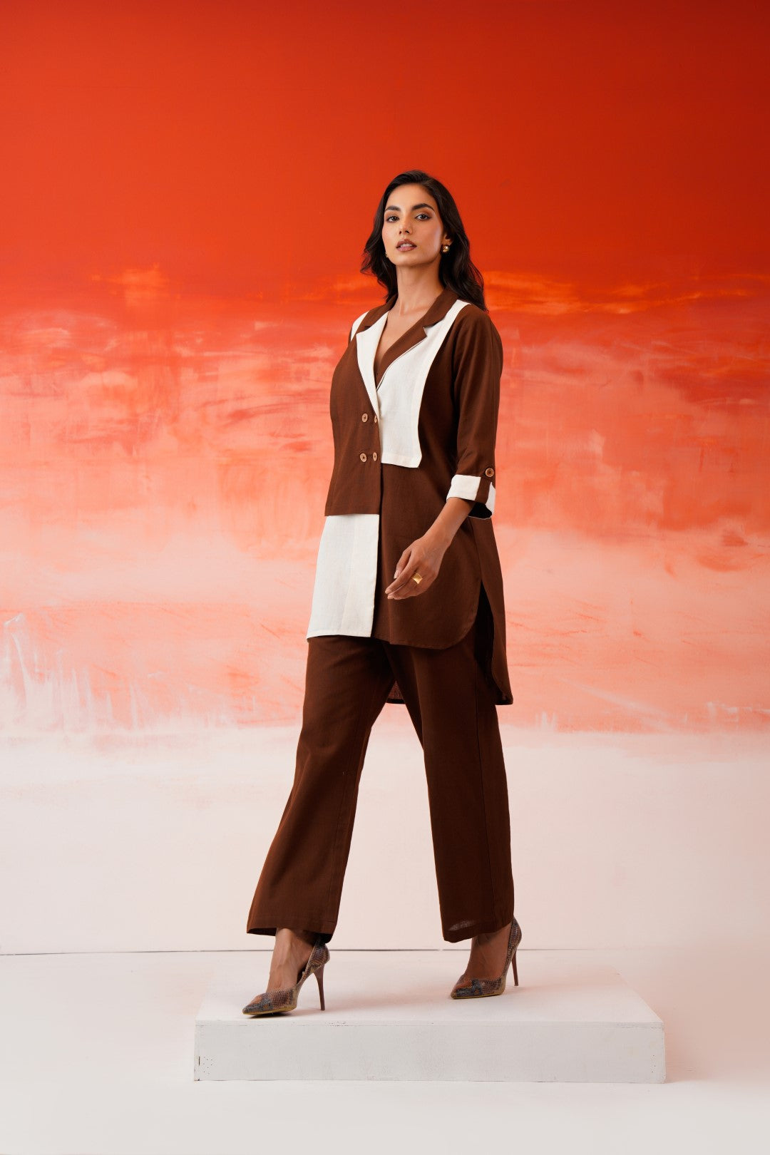 Tatva Hazel Cotton Co-ord Set