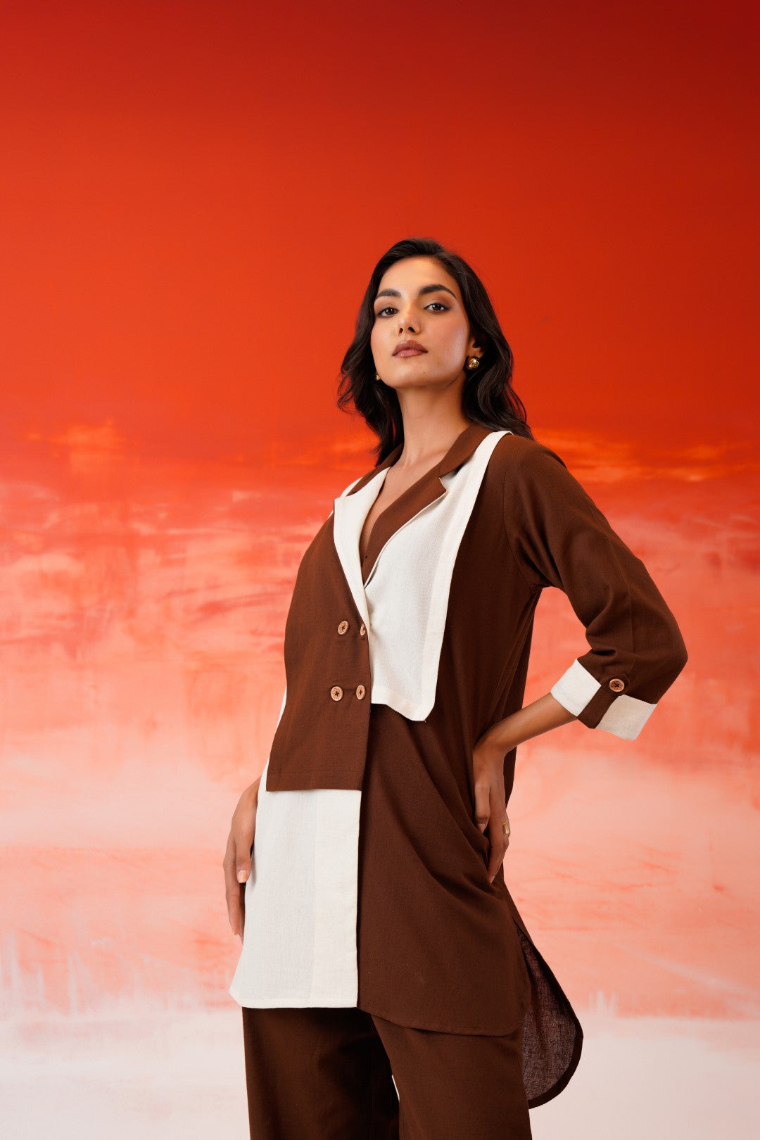 Tatva Hazel Cotton Co-ord Set