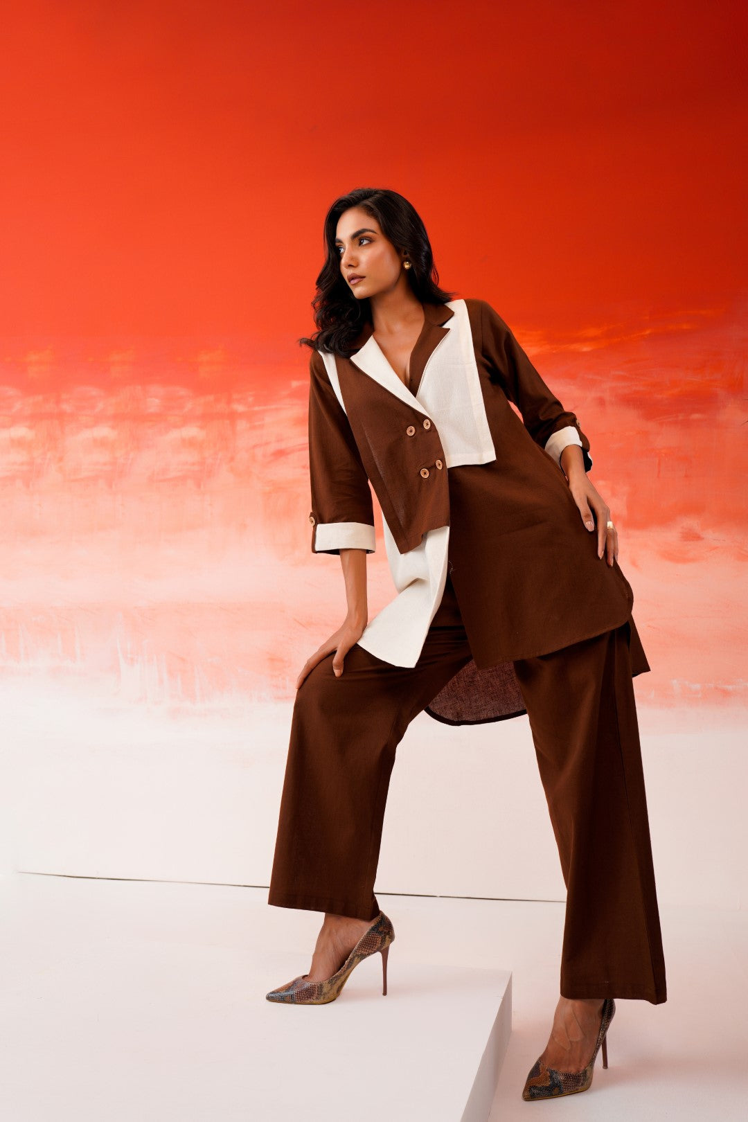 Tatva Hazel Cotton Co-ord Set