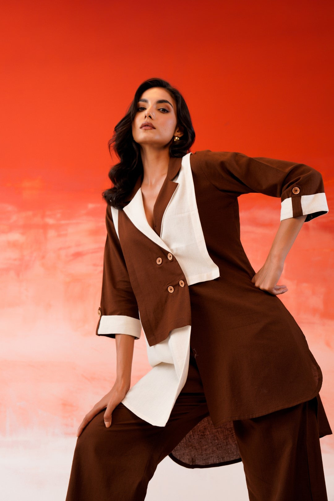 Tatva Hazel Cotton Co-ord Set