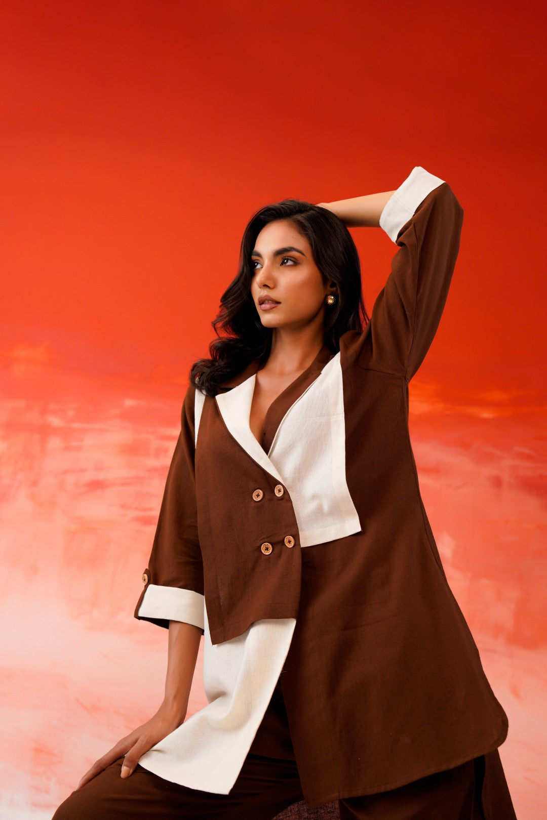 Tatva Hazel Cotton Co-ord Set