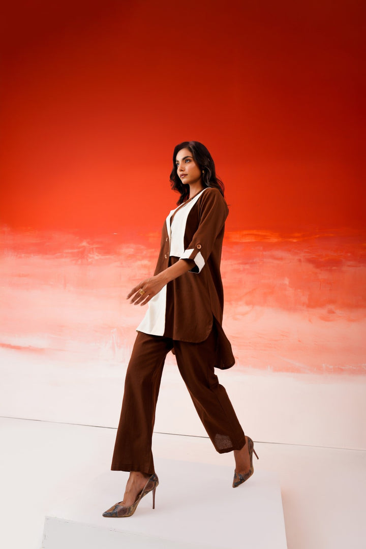 Tatva Hazel Cotton Co-ord Set