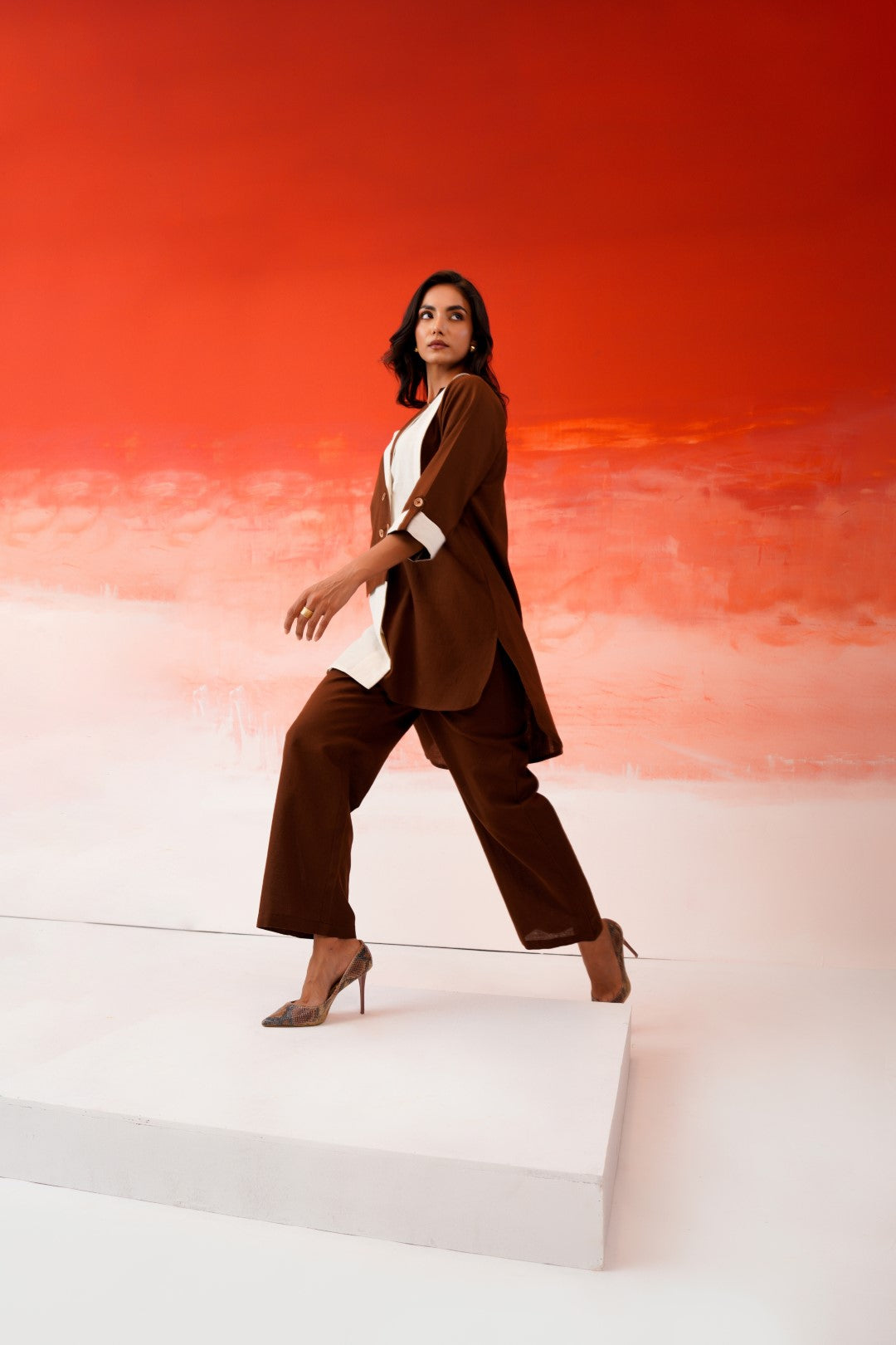 Tatva Hazel Cotton Co-ord Set